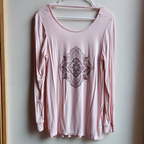 GAIAM Pink Graphic Jersey Size Small - Picture 5 of 15